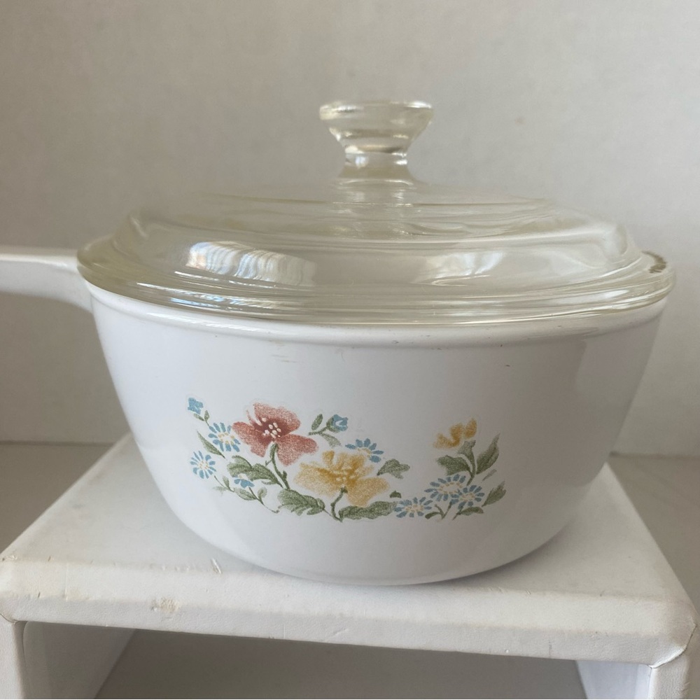 Vintage corning ware 2.5 cup sauce pan P – 89 – B Autumn Meadow - Picture 2 of 6